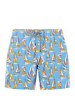 John Frank Men's Printed - Patterned Swim Shorts