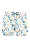 John Frank Men's Printed - Patterned Swim Shorts