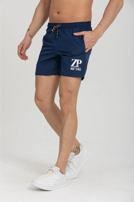 Zend Polo Men's Navy Blue Color Shorts