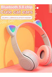 Teknoloji Gelsin Cat Headphones for Girls and Boys Kids Headphones