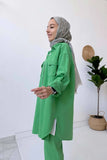 Ka Hijab Women's Soft Green Set Hijabs