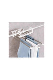Rena Shop Movable Closet Trousers Tie Shawl Hanger System Organizer