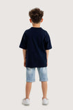 Gold Class Kidswear Boy's Double Pocket Lycra Printed Cotton Sets
