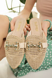 Modafırsat Women's Buckle Detailed Stylish Slippers