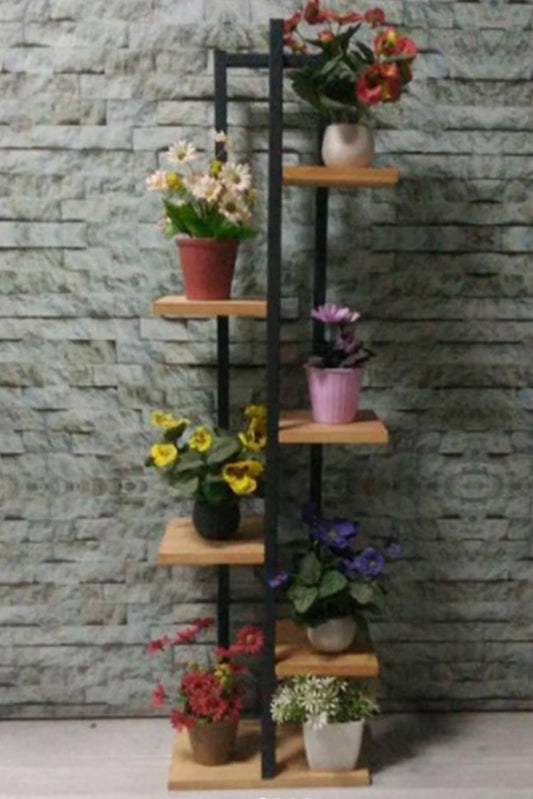 Adım Shops Garden 6 Shelves Vertical Flower Pot