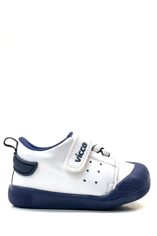 Vicco Unisex Baby Navy Blue First Step Shoes