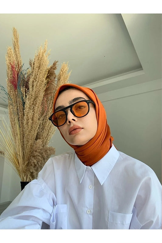 Modalucci Women's Orange Glass New Trend Sunglasses