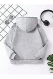 Vask Boy's Grey Crew Neck Sweatshirt