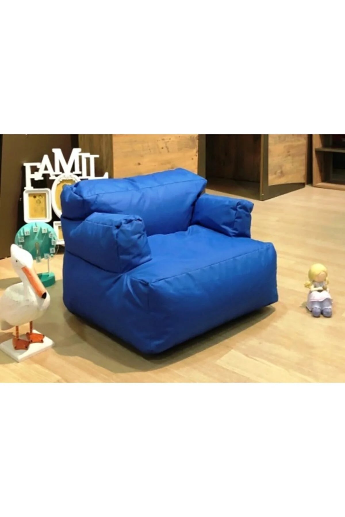 Pufumo Garden Blue Bean Bag