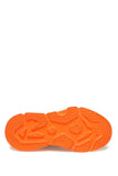 Binono Girl's Grey Orange Stella P 3fx High Sneaker