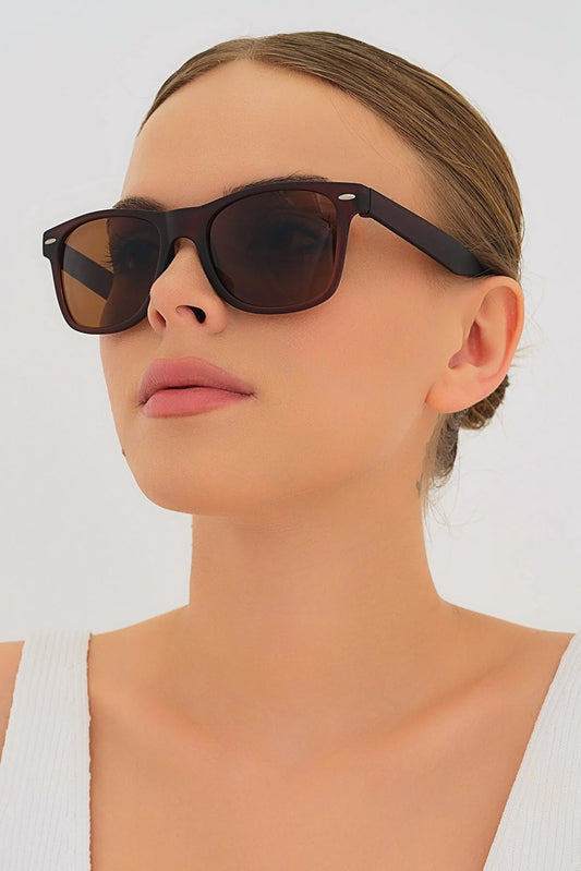 Modalucci Women's Coffee Sunglasses