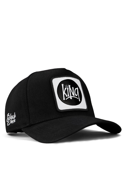 BlackBörk Men's Black Baseball King Hats