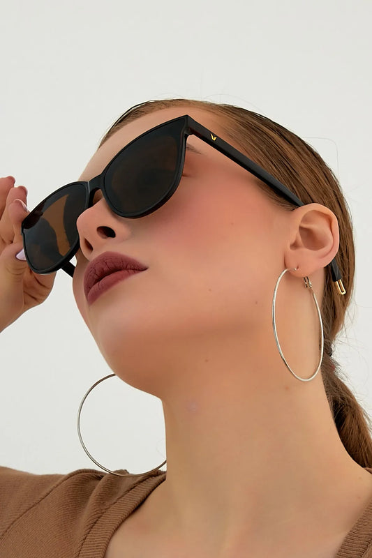 ModaLand Women's Brown Valentina New Sunglasses