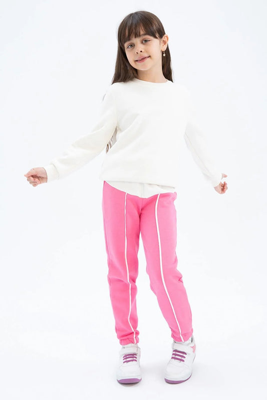 Defacto Girl's Pink Jogger Sweatpants
