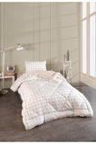 Untas Brown Plaid Serenata Single Sleeping Set