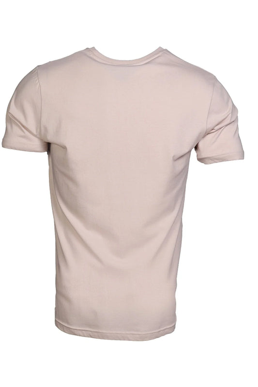 Hummel Men's Beige Short Sleeve T-Shirt