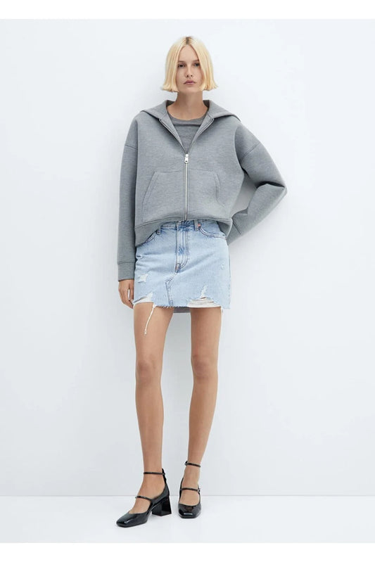 Mango Women's Jens Mini Skirt