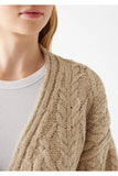 Blue Women's Beige Cardigan