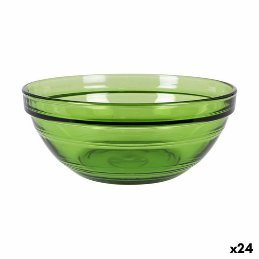 Salad Bowl Duralex Lys 970 ml Green (24 Units)