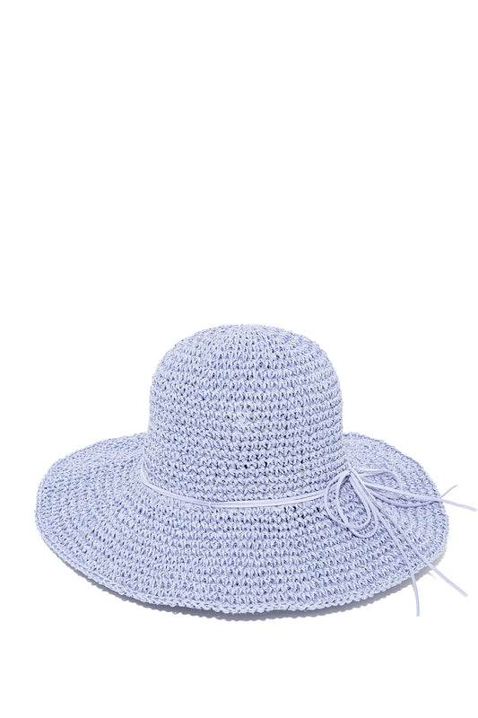 Mavi Women's Purple Straw Hats