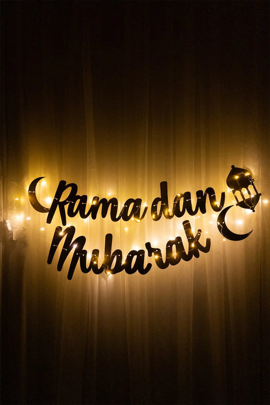 Zemtigo Fairy Led Light Ramadan Mubarak Ramadan Decoration