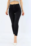 Janes High Waist Lycra Jean Denim Trousers