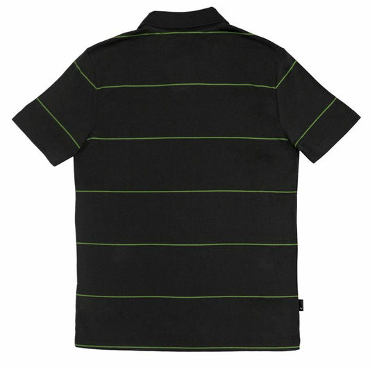 Men’s Short Sleeve Polo Shirt Puma Jacquard Black