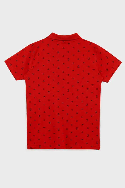 Lela Boy's Red T-Shirt