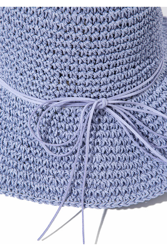 Mavi Women's Purple Straw Hats