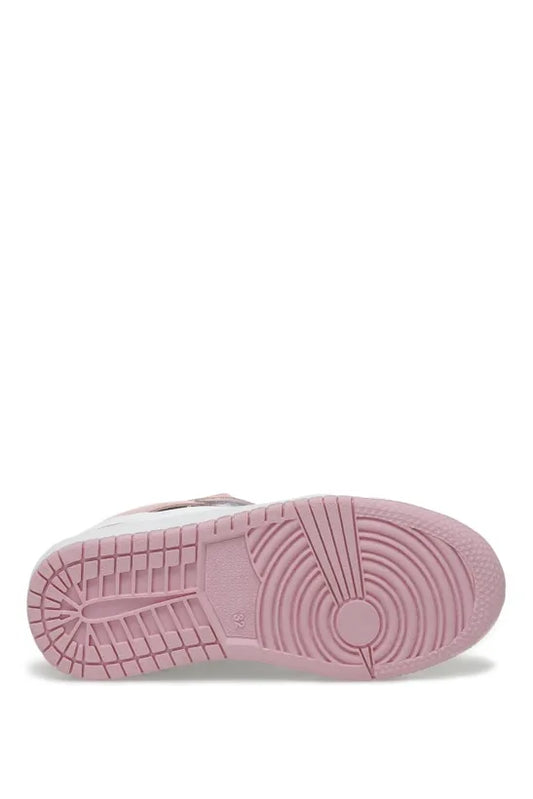 Binono Girl's Pink White High Corden F 2pr Sneaker