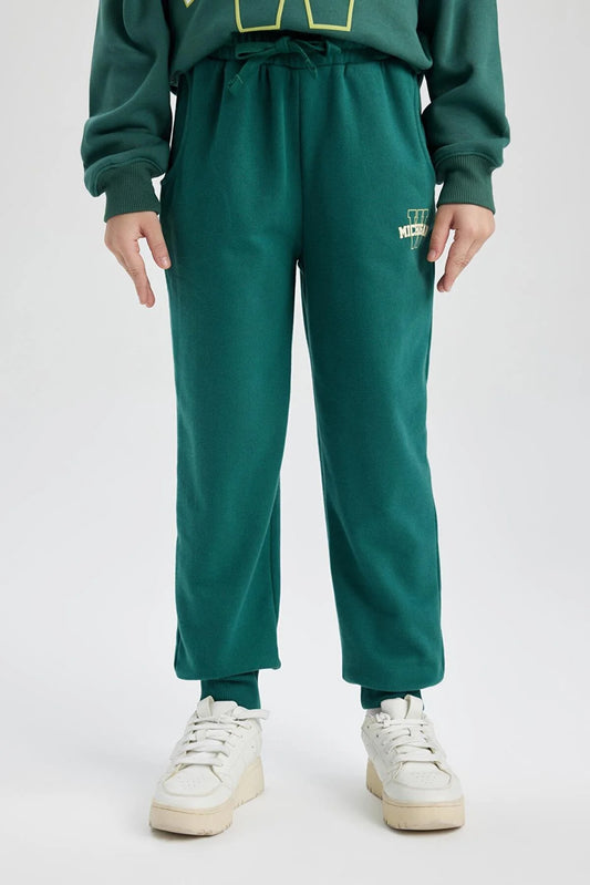 Defacto Girl's Green Jogger Sweatpants