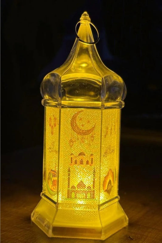 BeySüS Ramadan Illuminated Decorative Ornamental Lamp Ramadan Decoration