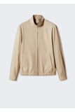 Mango Men's 100% cotton bomber jacket