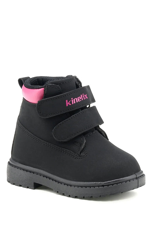 Kinetix Girl's Black Wall of 1pr Boots