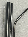AquaSteel Metal Straw Set