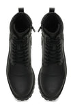 Kinetix Men's Black Biker Boots