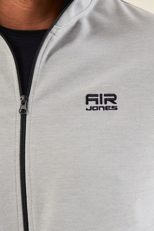 Air Jones Men's Carlos Grey Standard Fit Tracksuit