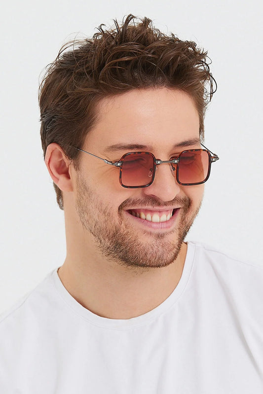 Modalucci Men's Brown New Season Sunglasses