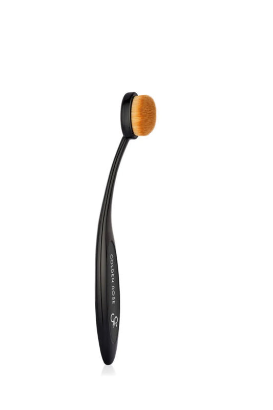 Golden Rose Oval Highlighter Concealer & Contour Brush