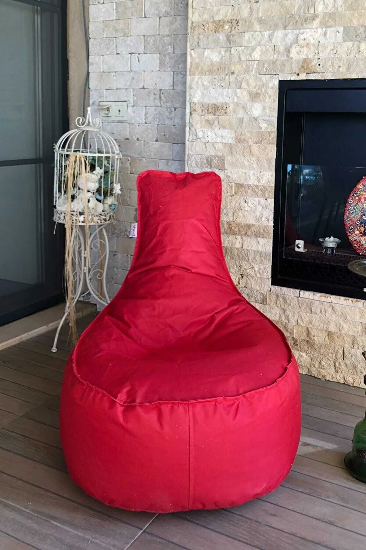 Pufumo Garden Red Sofa Active Bean Bag