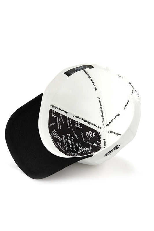 BlackBörk Men's White Baseball Hats