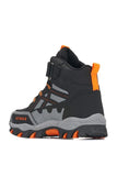 Lagoos Boy's Black Orange Outdoor Boots