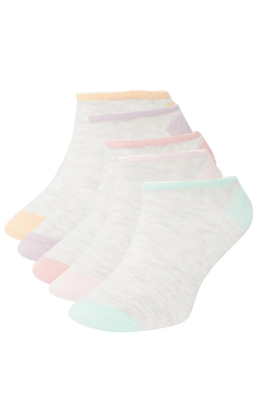 Defacto Women's 5-Piece Booties Socks