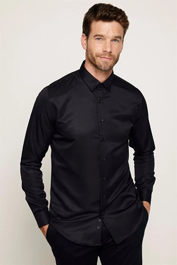 Tudors Men's Black Shirt