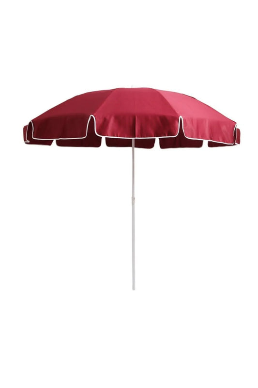 Mashotrend Garden Bordo Single Color Polyester Fabric Umbrella