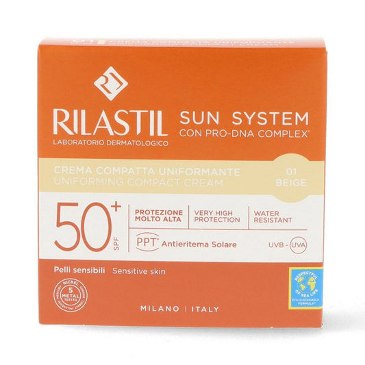 Compact Bronzing Powders Rilastil Sun System Beige 10 g