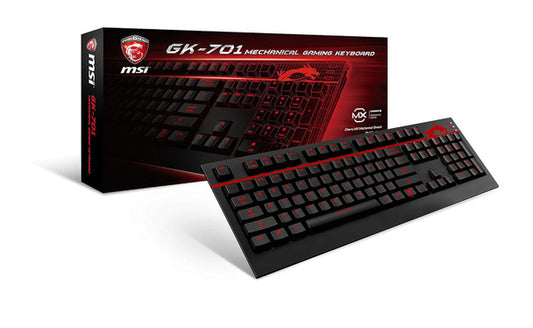 MSI GK-701 USB 2.0 Backlit Mechanical Gaming Keyboard