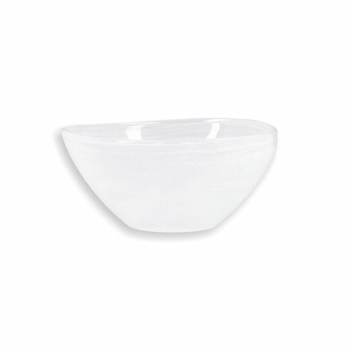 Salad Bowl Quid Boreal Ø 14 cm White Glass (6 Units) (Pack 6x)