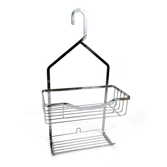 Shower Hanger Confortime Chromed Aluminium Silver 27,5 x 12,5 x 50,5 cm (6 Units)