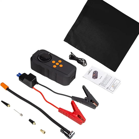 Jump Starter with Air Pump with Flashlight